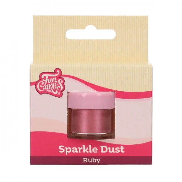 Colorant Alimentaire Ruby Métallisé 3,5 G Funcakes soldes ligne 1