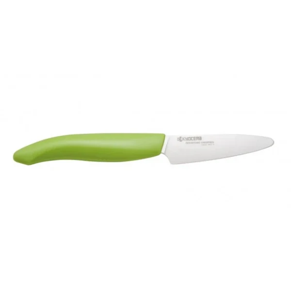 en ligne vente Petit Couteau D’Office Céramique 7,5 Cm Kyocera Vert 1