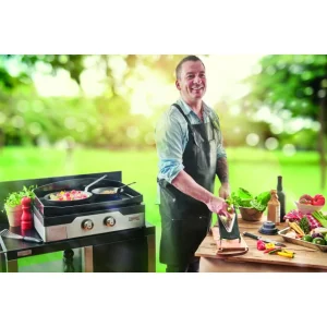 grande promotion Plancha Gaz Fonte Émaillée 62 X 52 Cm Outdoor De Buyer 8