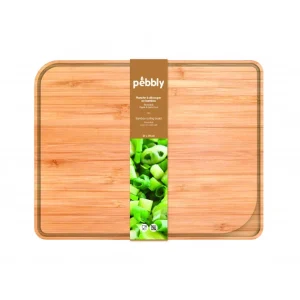 prix abordable Planche à Découper Bambou Avec Rigole 37 X 29 Cm Pebbly 7