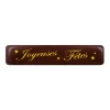 Plaque Chocolat Joyeuses Fêtes 7 X 1,5 Cm (x132) Florensuc soldes en ligne 7