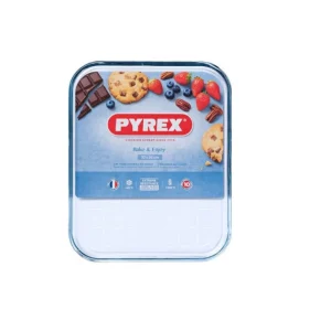 à prix promos Plaque De Cuisson En Verre Rectangulaire 32 X 26 Cm Bake & Enjoy Pyrex 9