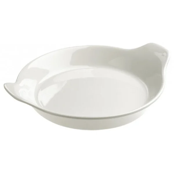 Plat à Oeuf Porcelaine Rond Ø 15 Cm French Classique Revol SOLDES TOUT À 1