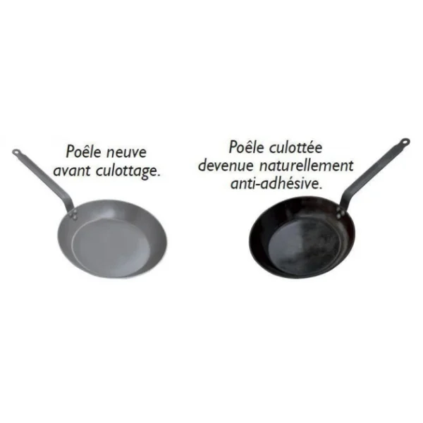 Poêle à Crêpes Ø 24 Cm Minéral B Element De Buyer – Poêles En Fer soldes en ligne 3