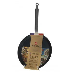 excellents soldes Poêle à Crêpes Tôle Bleue Ø 18 Cm Outdoor De Buyer 10