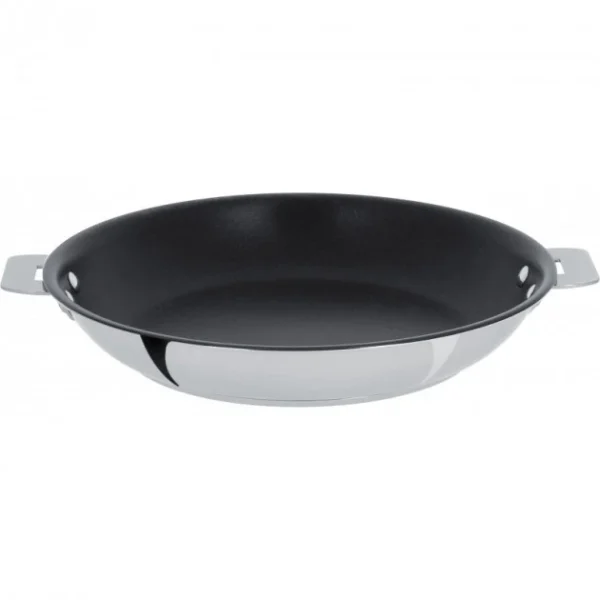 Poêle Casteline Ø 24 Cm Manche Amovible Anti-Adhésive Inox Cristel vente pas cher 1