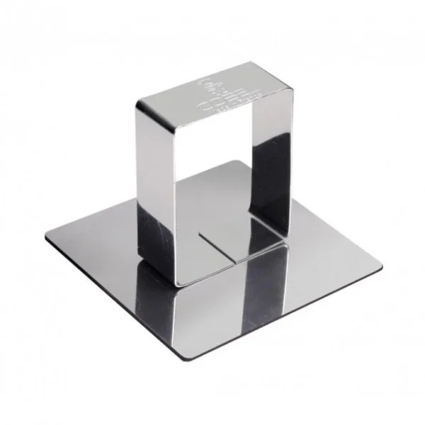 site pas cher Gobel Poussoir Carré Inox 58 X 58 Mm 1