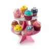 Présentoir à Cupcakes Carton Ø 25 Cm X H 26 Cm Ibili soldes pas cher 5