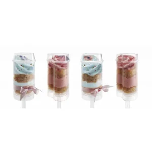 soldes luxe Push Up Cakes Ø 5 Cm X H 9,5 Cm (x4) Ibili 6