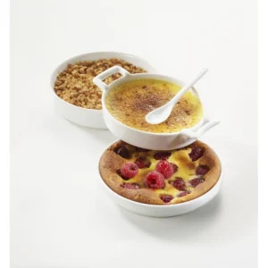 en promotion Ramequin Crème Brûlée Blanc 14,5×13 Cm Belle Cuisine Revol 8