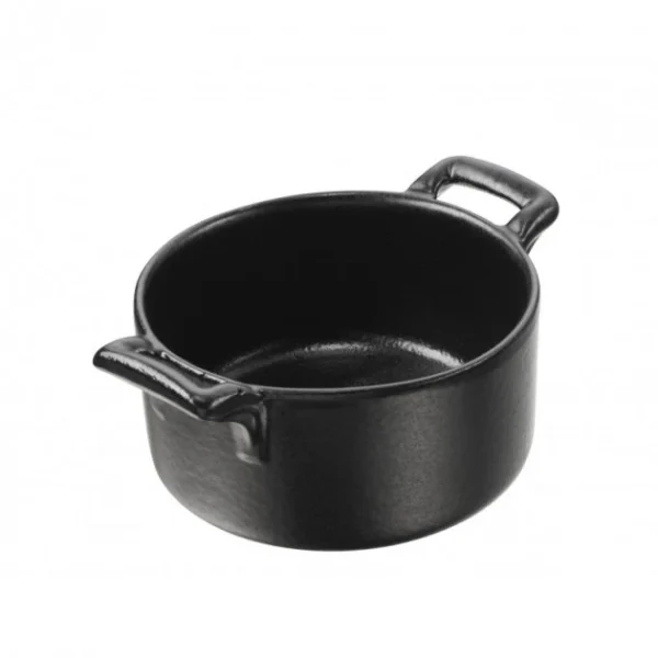 Ramequin Rond Noir Ø7,2 Cm Belle Cuisine Revol bas prix 1