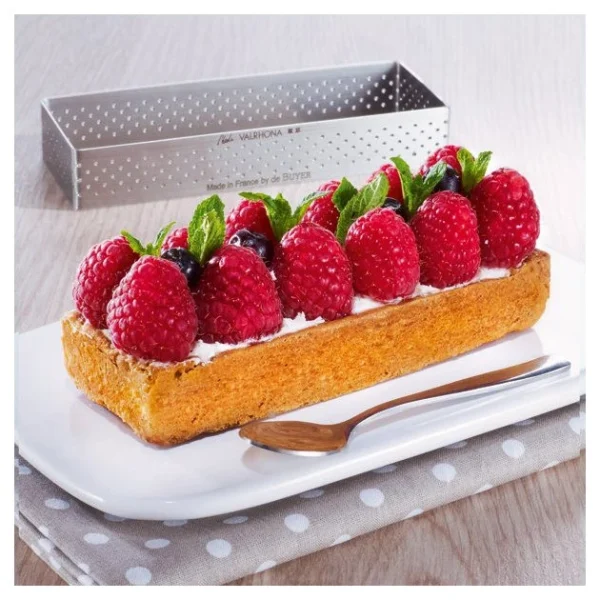 Rectangle Perforé 12 X 4 Cm De L’école Valrhona Par De Buyer dernière tendance 4