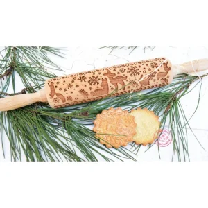 Rouleau à Pâtisserie Motif Noël Forêt Enchantée 39 Cm Scrapcooking excellents soldes 13