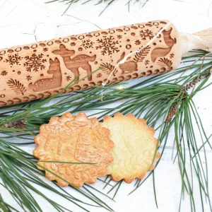 Rouleau à Pâtisserie Motif Noël Forêt Enchantée 39 Cm Scrapcooking excellents soldes 15