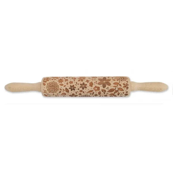 achat pas cher Rouleau à Pâtisserie Motifs Nature 39 Cm Scrapcooking 3