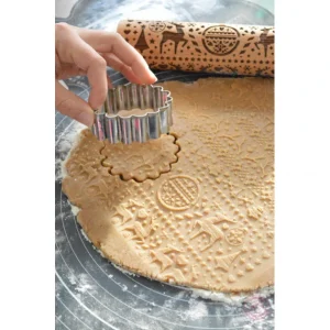 garantie de qualité SCRAPCOOKING Rouleau à Pâtisserie Motifs Noël Xmas 39 Cm 12