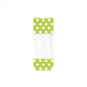 PATISDECOR Sachet Bonbon 12 X 26 Cm Anis à Pois Blancs Patisdécor (x10) magasin paris 6