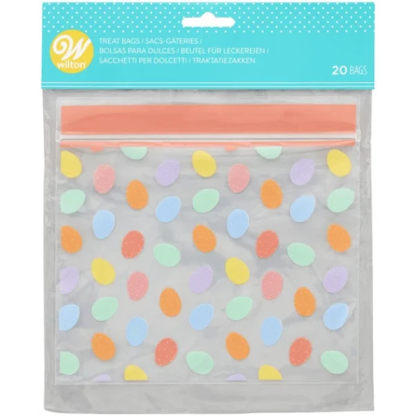 dernières Sachet Bonbon Refermable Œufs (x20) Wilton 1