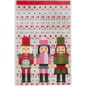 nouveau produit Sachets Confiserie Casse-Noisettes Noël 10 X 16 Cm (x20) Wilton 7