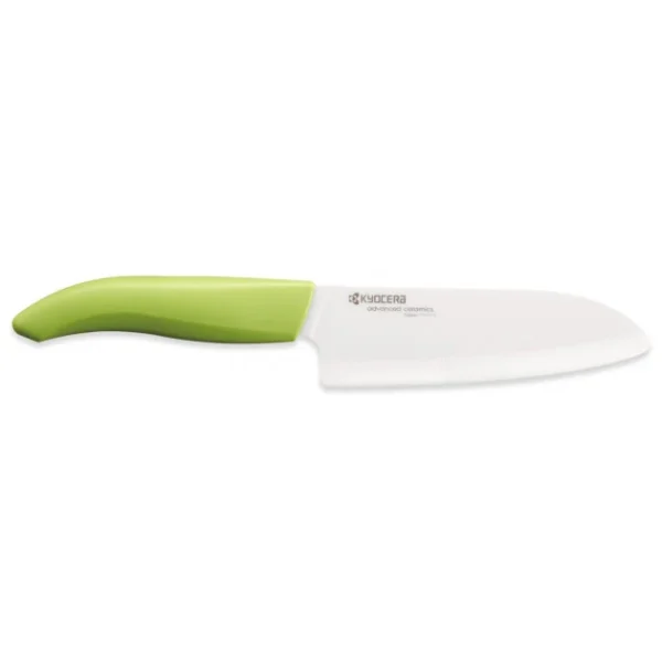 De super promotions disponibles Santoku Céramique 14 Cm Kyocera Vert 1