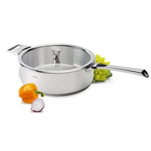 mode tendance Sauteuse Casteline Ø 26 Cm Manche Amovible Inox Cristel 14