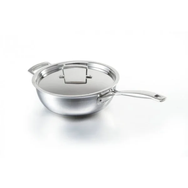 à prix promos Sauteuse Du Chef Inox 24 Cm Avec Couvercle Le Creuset 1