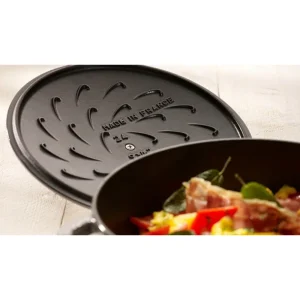 en ligne vente Sauteuse En Fonte Chistera 24 Cm Noir Staub 21