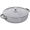 Sauteuse En Fonte Chistera 28 Cm Gris Graphite Staub REMISE 13