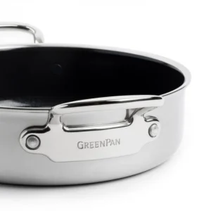 garantie de qualité Sauteuse Inox Ø 26 Cm Avec Couvercle PREMIERE GreenPan 15