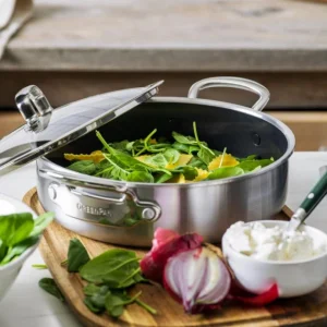 garantie de qualité Sauteuse Inox Ø 26 Cm Avec Couvercle PREMIERE GreenPan 23