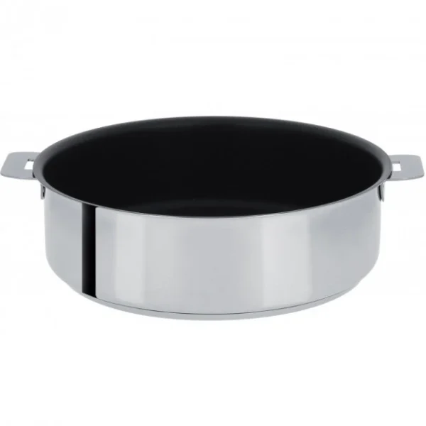 Sauteuse Mutine Ø 22 Cm Manche Amovible Anti-Adhésive Inox Cristel boutique pas cher 1