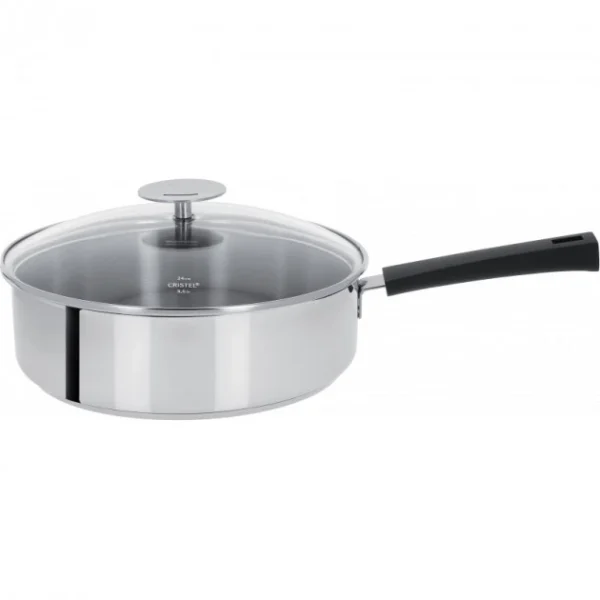 Sauteuse Mutine Ø 24 Cm Manche Fixe Inox Cristel boutique en ligne 1