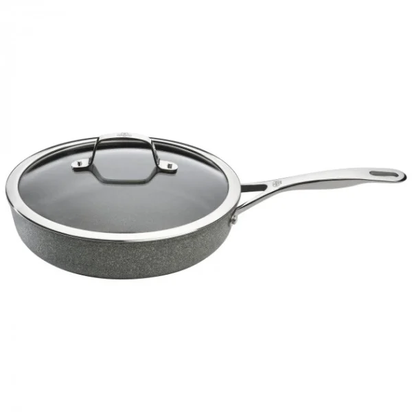 Sauteuse Pierre 28 Cm Avec Couvercle Salina Granitium Ballarini des prix incroyables 1