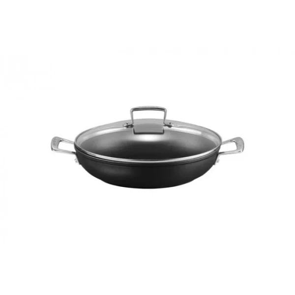 Sauteuse Provençale 28 Cm Anti-Adhérente Avec Couvercle Les Forgées Le Creuset en solde 1