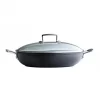 magasin en ligne france Sauteuse Provençale 30 Cm Anti-Adhérente Avec Couvercle Les Forgées Le Creuset 13