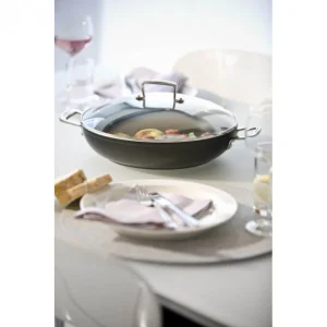 magasin en ligne france Sauteuse Provençale 30 Cm Anti-Adhérente Avec Couvercle Les Forgées Le Creuset 12