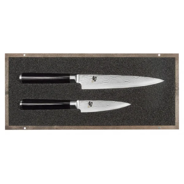 achetez pas cher Set Couteau D’Office Et Couteau Universel Shun Classic Damas Kai 1