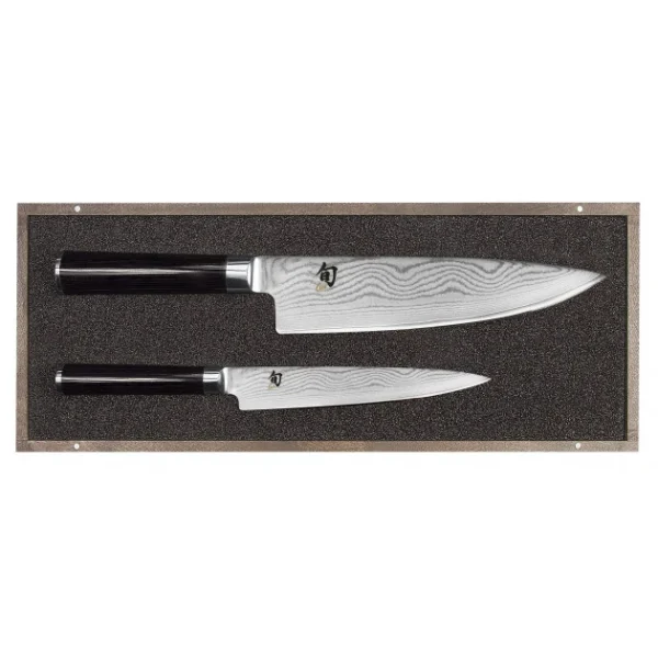 Set Couteau Universel Et Couteau De Chef Shun Classic Damas Kai pas cher marque 1