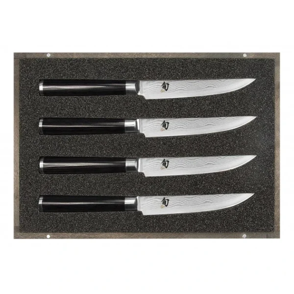 Set De Couteaux à Steak 12 Cm Shun Classic Damas Kai en ligne officielle 1