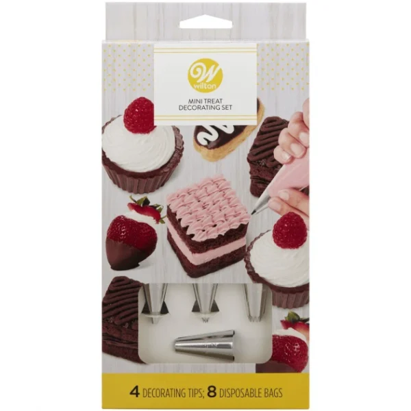 Livraison gratuite Set De Décoration Mini Pâtisseries 12 Pièces Wilton 1