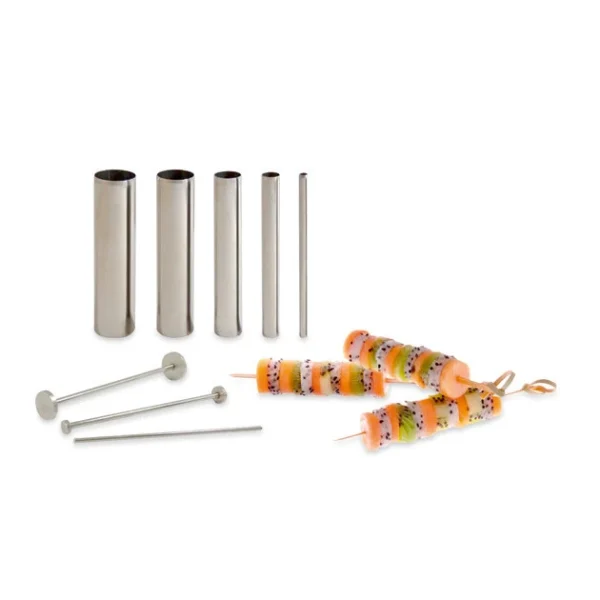 TELLIER Set Design Culinaire, 5 Tubes Découpoirs + Poussoirs soldes en ligne 1