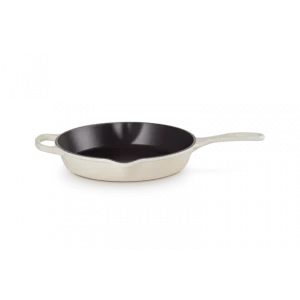 Skillet Rond Profond 26cm En Fonte Meringue Le Creuset remise en ligne 10