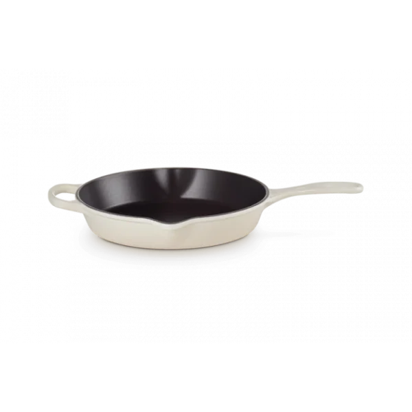 Skillet Rond Profond 26cm En Fonte Meringue Le Creuset remise en ligne 4