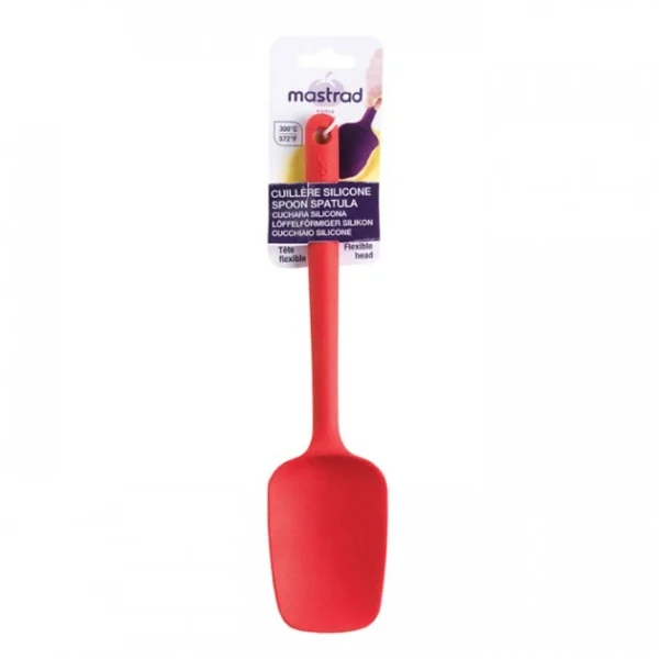 Spatule Cuillère Silicone Rouge 27,5 Cm Mastrad soldes officiel 3