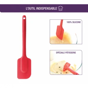 Spatule En Silicone Monobloc Rouge Mastrad outlet soldes 7