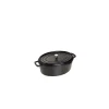 STAUB Cocotte Fonte Ovale 15 Cm Noir Mat 0,6 L soldes en ligne 14