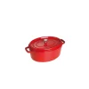 STAUB Cocotte Fonte Ovale 29 Cm Rouge Cerise 4,2 L Boutique officielle 17