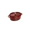 STAUB Cocotte Fonte Ovale 31 Cm Grenadine Majolique 5,5 L mode pas cher 13