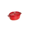 soldes ligne STAUB Cocotte Fonte Ovale 31 Cm Rouge Cerise 5,5 L 8