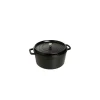 remise en ligne STAUB Cocotte Fonte Ronde 14 Cm Noir Mat 0,8 L 25